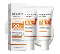 Sun Cream SPF 90+ for the Face, Sun Cream with Hyaluronic Acid, Sweat-Resistant, Protection Against Sunburn & Pigment Spots, Lightweight & Non-Greasy as Daily Invisible Sunscreen (2)