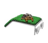 Sun dock for water turtles, sun area - turtle area, cosy floating turtle dock, easy to set up turtle eel place for aquariums, practical water turtle