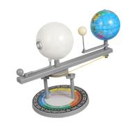 Sun Earth Moon Orbital Model | ABS, 10.2in X 6.3in, Planet Toy | Demonstrates Earth Rotation & Revolution | Geography Teaching Tool For Primary Students