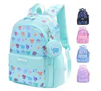 SUN EIGHT Toddler Backpack for Boys & Girls - Lightweight Kids Backpack for Preschool,Kindergarten & Travel,Cute Animal Design,Durable Small School Bag for Daycare (Green Animal)