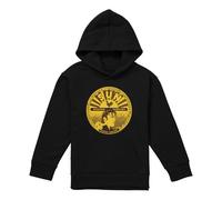 Sun Elvis Full Sun Label Youth Kids Boy Girls Pull-Over Hoodie, Black, 9-11