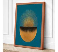Sun Emerging Canvas Wall Art Print 30x20 Inch