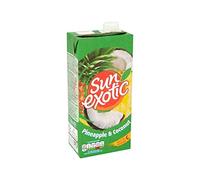 Sun Exotic Pineapple & Coconut Juice Drink 1L (Pack of 4)