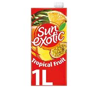 Sun Exotic Sparkling Tropical Fruit, 1 L, 12-Count