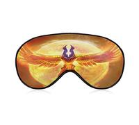 Sun Fire Phoenix Sleep Eye Mask Soft Eye Covers Blocking Lights Blindfold with Adjustable Strap for Travel Nap