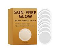 Sun-Free Glow Micro-Needle Patch Tanning,2026 Glow Tanning Patches,Creating a Natural Glowly And Bronzed,Natural Ingredients,Suitable for All Skin Types (1PCS)