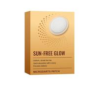 Sun-Free Glow Micro-Needle Patch Tanning, 2026 New Glow Tanning Patches, Fit Men Women Suitable For All Skin Types, Natural Ingredients & Long-Lasting, 1 Pack 9 pieces Patches,A