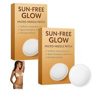 Sun-Free Glow Micro-Needle Patch Tanning, 2026 No-sun Tanning Patches, Enhance The Natural Tanning Effect Creating A Natural Glowly And Bronzed, Suitable For All Skin Types (2box)