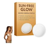 Sun-Free Glow Micro-Needle Patch Tanning, 2026 No-sun Tanning Patches, Enhance The Natural Tanning Effect Creating A Natural Glowly And Bronzed, Suitable For All Skin Types (1box)