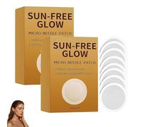 Sun-Free Glow Micro-Needle Patch Tanning, Purevlab Sun Free Glow Patch, Tanning Microneedle Patches for Even Bronze Skin Tone (2 Boxes)