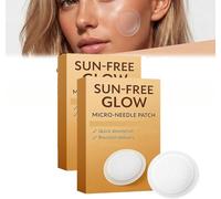 Sun-Free Glow Micro-Needle Patch Tanning,Tanning Patches,Natural Ingredients,Enhance The Natural Tanning Effect,Suitable for All Skin Types (2 Box)