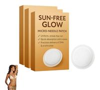 Sun Free Glow Microdarts Patches, Sun Free Glow Tanning Patches, Quick Tan Without Sunlight, Natural Ingredients, Improving Natural Skin Tone for All Skin Types