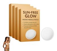 Sun Free Glow Microdarts Patches, Sun Free Glow Tanning Patches, Quick Tan Without Sunlight, Natural Ingredients, Improving Natural Skin Tone for All Skin Types