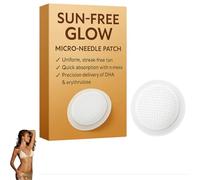 Sun Free Glow Microdarts Patches, Sun Free Glow Tanning Patches, Quick Tan Without Sunlight, Natural Ingredients, Improving Natural Skin Tone for All Skin Types