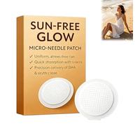 Sun-Free Micro-Needle Tanning Patches, Natural Plant Extract Self-Tan Stickers, Painless Even Bronzing Glow Patches Suitable for All Skin Types, Holiday Beauty Gift (1pc)