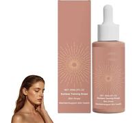 Sun-Glows Tanning Drops, Sunless Tanning Drops, Self Tanning Drops for Body & Face, Without the Sun Damage, Enhancing Your Natural Skin Tone, for All Skin Types (1 Pcs)