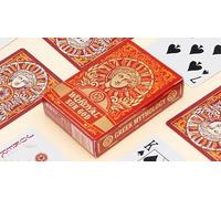 Sun God Greek Mythology Themed Playing Cards, Red Edition