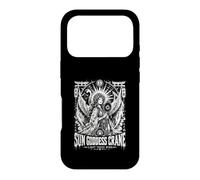 Sun Goddess Crane Light Takes Wing Mystic Fantasy Case for iPhone 17 Pro