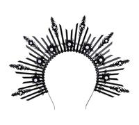 Sun Goddesses Hair Hoop Bridal Wedding Headwear Elegant Delicate Hair Band For Women And Girls Statement Party Headpiece