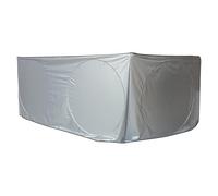 Sun Guard Windshield - Sun Shade for Heavy Truck, Protective Fabric Layer | Large Heat Deflector and Semi-Fulico, 240T Thermal Material, Truck, RA