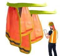Sun Hard Hat Neck Cover | 2Pcs High Visibility Reflective Stripe Construction Neck-Shield | Safety Suns Shade, UV Protection For Outdoor Work, Ideal For Builders, Industrial, And Constructions Use