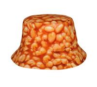 Sun Hat Baked Beans Black Oversized Casual Hats Heavy Duty Fishing Cap for Beach Rugby Hunting