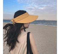 Sun Hat Children Summer Empty Top Cover Face Large Edge Riding Sun Hat Hat Empty Top Shell Hat