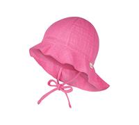 Sun hat for girls Sterntaler Unicolore Rose 51/53 cm