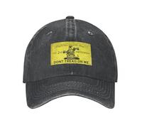 Sun hat Men Vintage Dont Tread On Me Snake Pride Baseball Caps Unisex Style Distressed Washed Headwear Outdoor Workouts Hats Cap dad Birthday Gifts