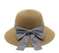 Sun Hat Straw Hat Sun Hat for Woman Summer Straw Hat Big Wide Brim Beach Hat Foldable Sun Block Protection Women (Green