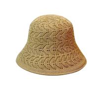 Sun Hat Womens Sun Hat Handmade Straw Bucket Wide Brim Packable Travel Summer Cap for Beach UPF 50+ Travelling