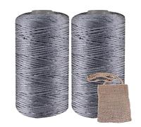 Sun Hat Yarn for Crocheting | Ice Linen Silk Hand Knitting Light Body Yarn,Hollow Yarn for Cool Hat Shoes Bags Cushions