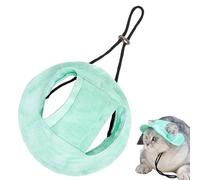 Sun Hats for Cats, Cat Sunscreen Baseball Hat with Ear Holes, Breathable Visor Sun Protection for Costume Birthday Outdoor Sport Hiking Climbing Camping Beach Park Backyard