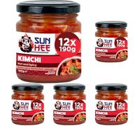 Sun Hee Kimchi Hot & Spicy 190G(212ML) (Pack of 5)