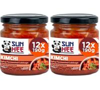 Sun Hee Natural Kimchi 190 grams (Pack of 2) | 212 ML