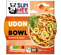 Sun Hee Sweet and Sour Udon Bowl 240g (Pack of 6)