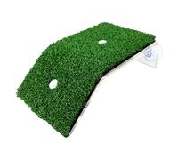 Sun Island Ramp Turtles - Multiple Poses With Artificial Grass Climbing Aid For Aquarium | Turtle Ramp For Water Terrarium, Animal Decoration