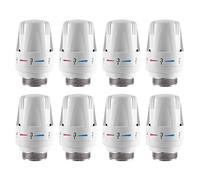 SUN-K 8Pcs Thermostatic Radiator Valve Thermostat Radiator Valve Replacement