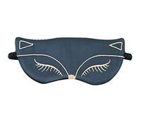Sun Kea Cute Eye Mask Frog Sleeping Eye Cover for Shift Work Nap Blindfold for Boys Girls Women (Fox Blue)