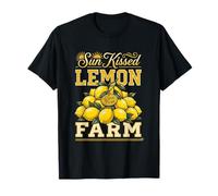 Sun Kissed Lemon Grove Fresh Farm Citrus Graphic T-Shirt