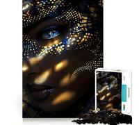 Sun Kissed Mystical Woman 1000 Piece Jigsaw Puzzles for Teenagers Smart Game Bonding Time Image Assembly Fine Art Piece 38x26cm