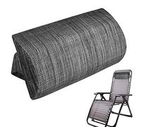 Sun Lounge Cushion Pillow, Garden Chair Cushion Pillow Recliner Chair Cushion Pillow Rocking Chair Cushion Pillow With Strap Head And Neck Pillows, Removable Padded Cushion For Armchair, Lounge Chair