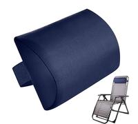 Sun Lounge Cushion Pillow, Garden Chair Cushion Pillow Recliner Chair Cushion Pillow Rocking Chair Cushion Pillow With Strap Head And Neck Pillows, Removable Padded Cushion For Armchair, Lounge Chair