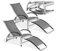 Sun Lounger Avignon - 2 in 1 functions, adjustable backrest