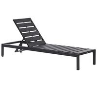 Sun Lounger Black NARDO