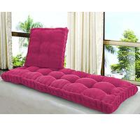 sun lounger cushion 40x40 cm This cushion is made of pearl cotton and soft velvet fabric, with a fixed button on the surface, and is suitable for use on sofas, floors, bay windows, and other