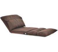 Sun Lounger Garden Chairs - Folding Reclining Patio Chairs for Deck, Tatami Sofa Bed, and Computer Use