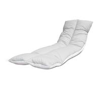 Sun Lounger Topper Cushion Pad | 60cm x 190cm - Grey