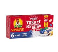 Sun-Maid Blueberry & Vanilla Yogurt Coated Raisins - (6 Pack) 0.75 oz Box