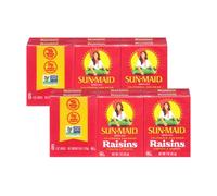 Sun Maid Raisins Mini Boxes-Natural California-1 Oz-6 Count-2 Pack